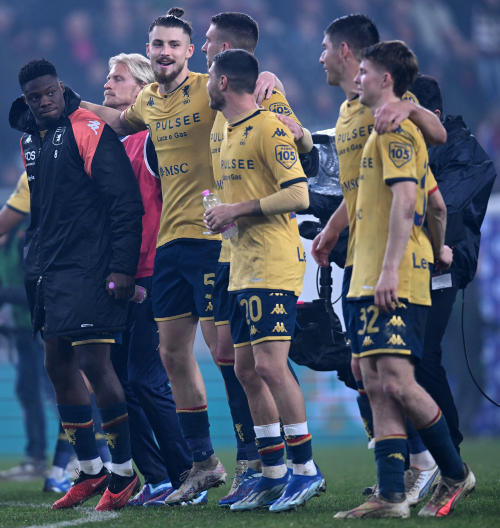 关于热那亚客场战平,保持不败走势的信息 关于热那亚客场战平,保持不败走势的信息